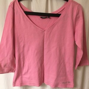 Pink top extra large cotton